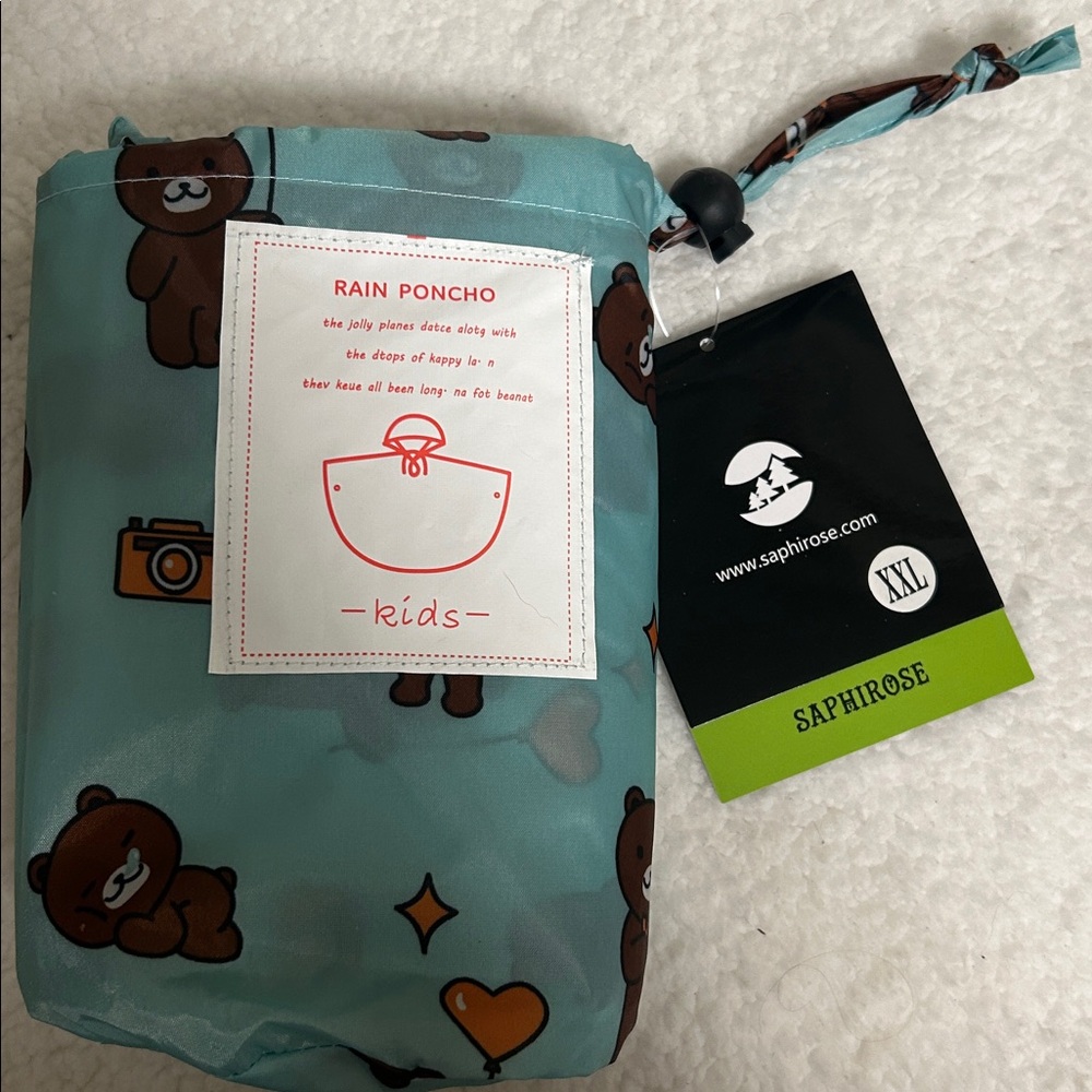 SaphiRose Rain Poncho